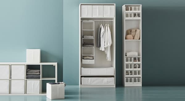 Accessories for the bedroom in a modern style.
