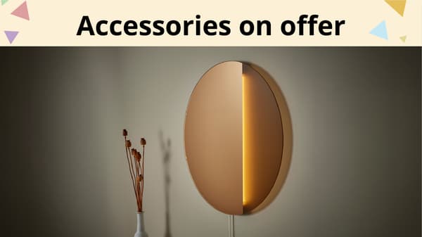Accessories on offer
