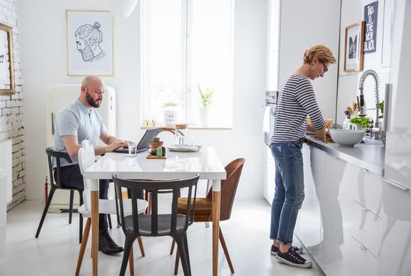 Add a table to your kitchen to make it a sociable space.