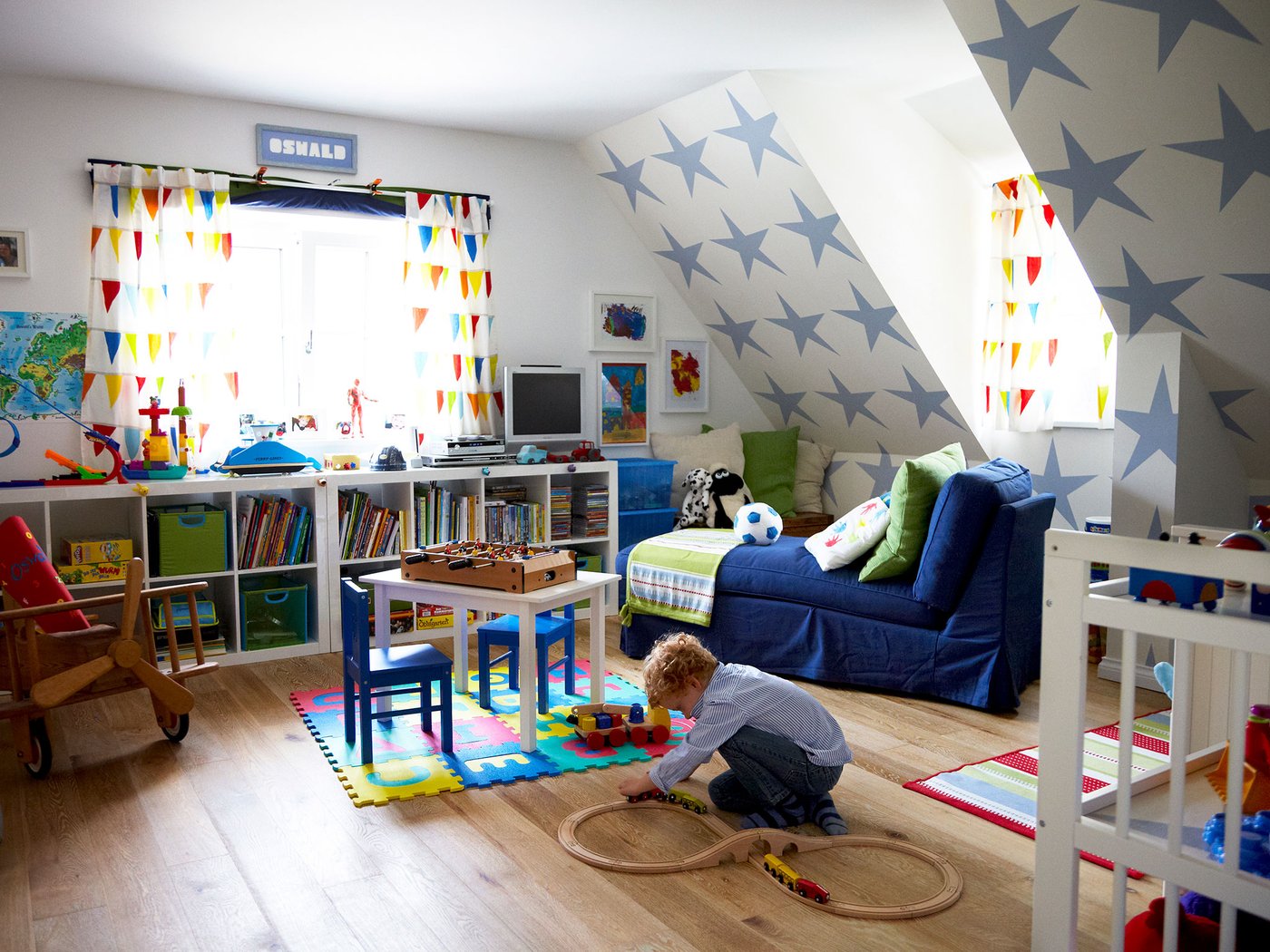 Easy updates for a child's bedroom IKEA