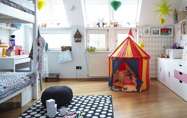 easy updates for a child's bedroom - ikea