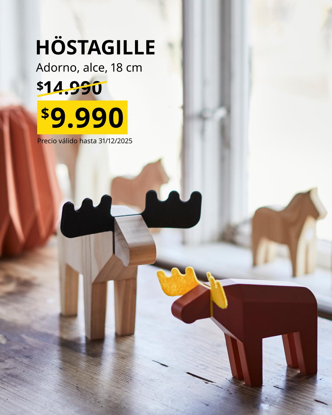 Adorno de alce HÖSTAGILLE a precio especial