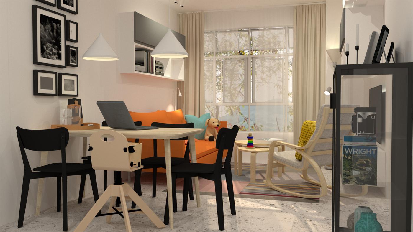 Picture of MyTengah 3-room Scandinavian - IKEA | IKEA Singapore