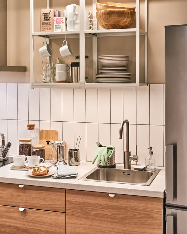 ÄLMAREN Bateria kuchenna, stalowy