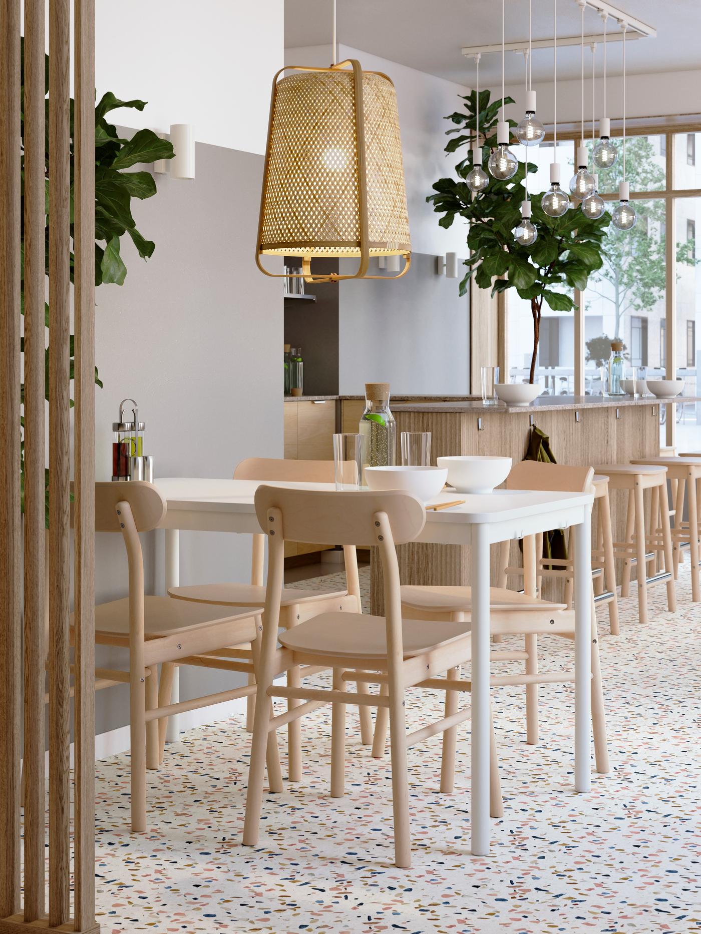 Aesthethics modern cafe