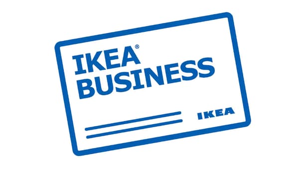 Afbeelding van een IKEA Business visitekaartje