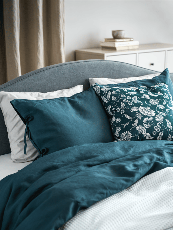 Affordable linen duvet cover