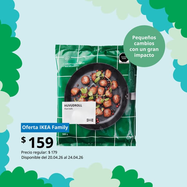 Albóndiga de proteína vegetal