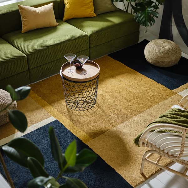 alfombra pelo corto salon