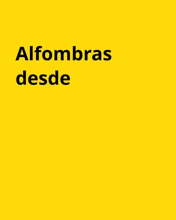 Alfombras desde