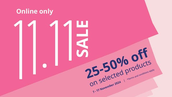 All furniture products on offer this singles week
