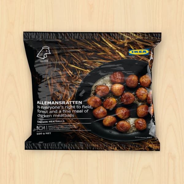 ALLEMANSRATTEN Chicken meatballs, 500g