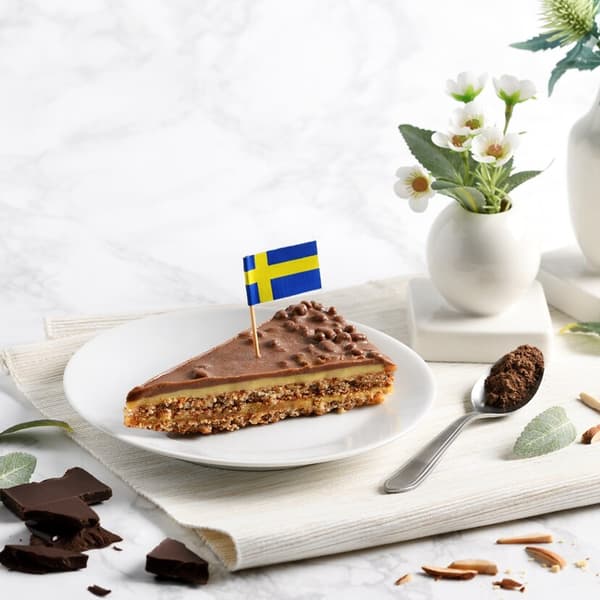 Almond cake with daim
79 THB