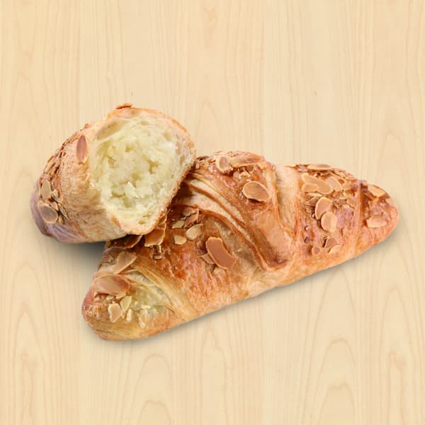 Almond filled croissant