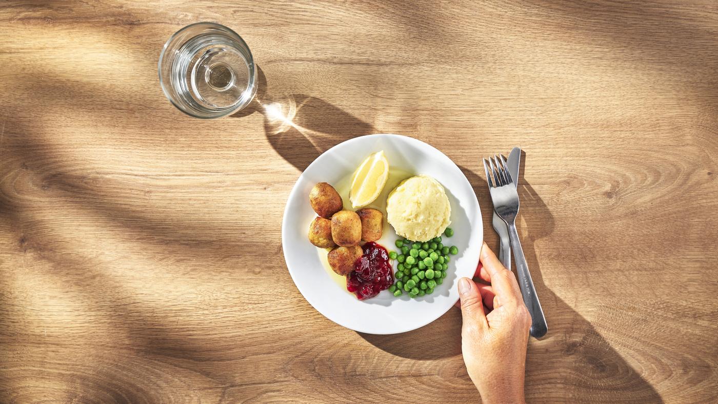 Almôndegas de peixe IKEA