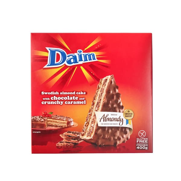 Almondy Almond cake with Daim 400g