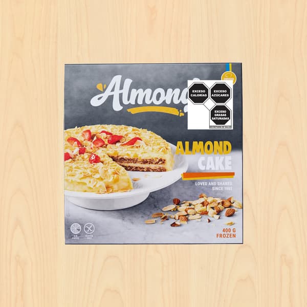Almondy

Pastel de almendra, congelada, 400g

$159
