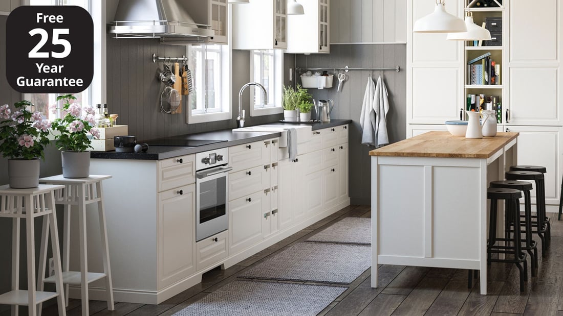 BODBYN Kitchen Country Kitchen Cream Kitchen IKEA Ireland