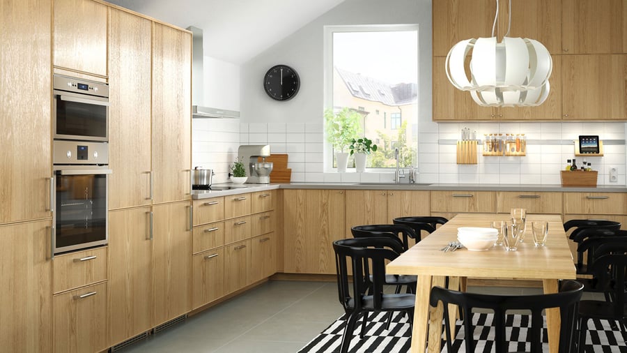 VOXTORP Walnut Effect Kitchen IKEA