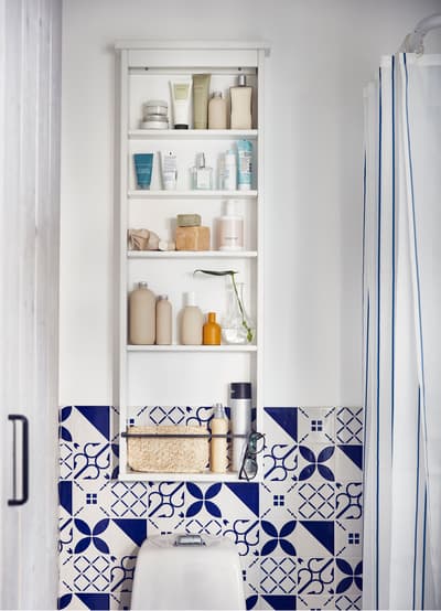 A beautiful bathroom blending perfectly in with your home - IKEA
