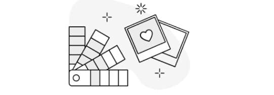 An illustration of color samples