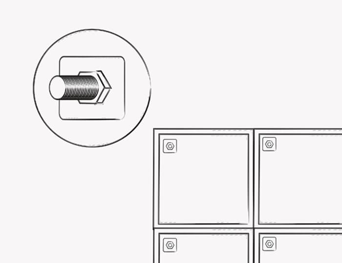 Make your own kitchen island with storage IKEA