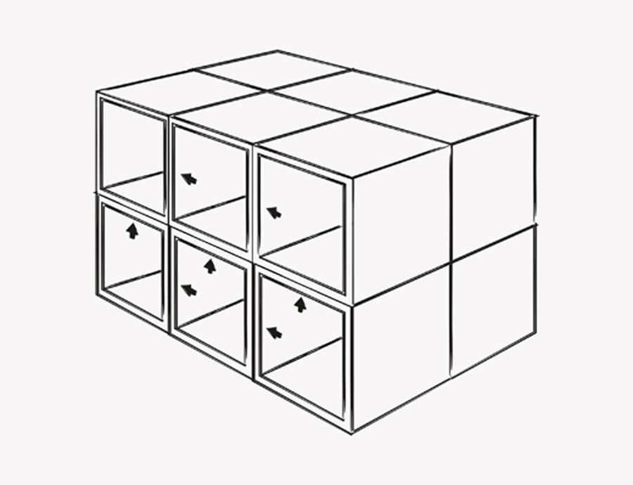 Make your own kitchen island with storage IKEA