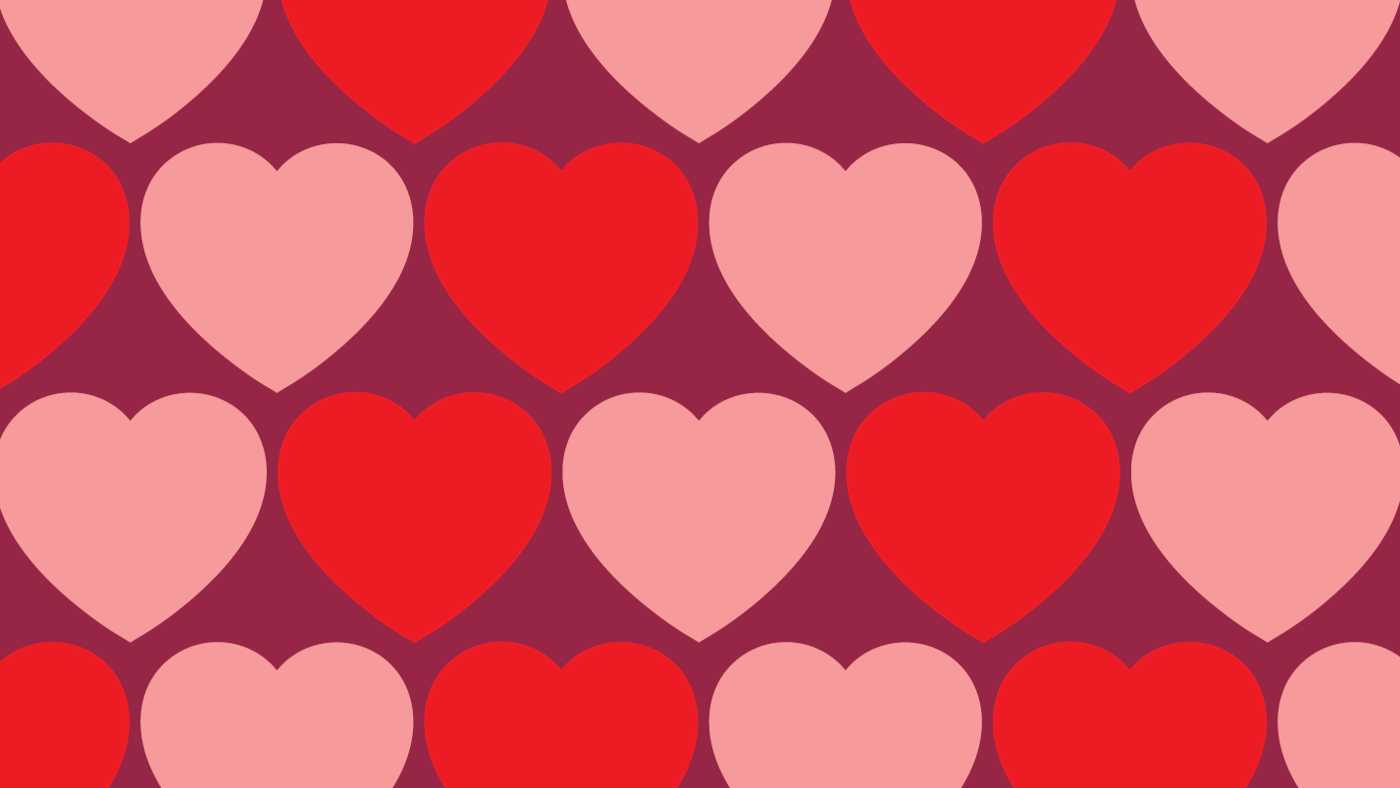 An image with smaller hearts.