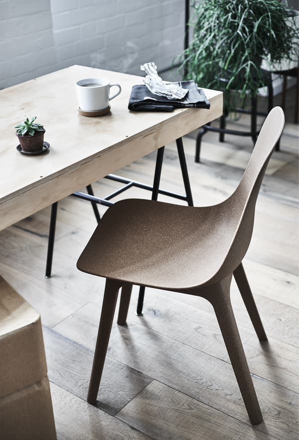 An ODGER chair and a dining table.