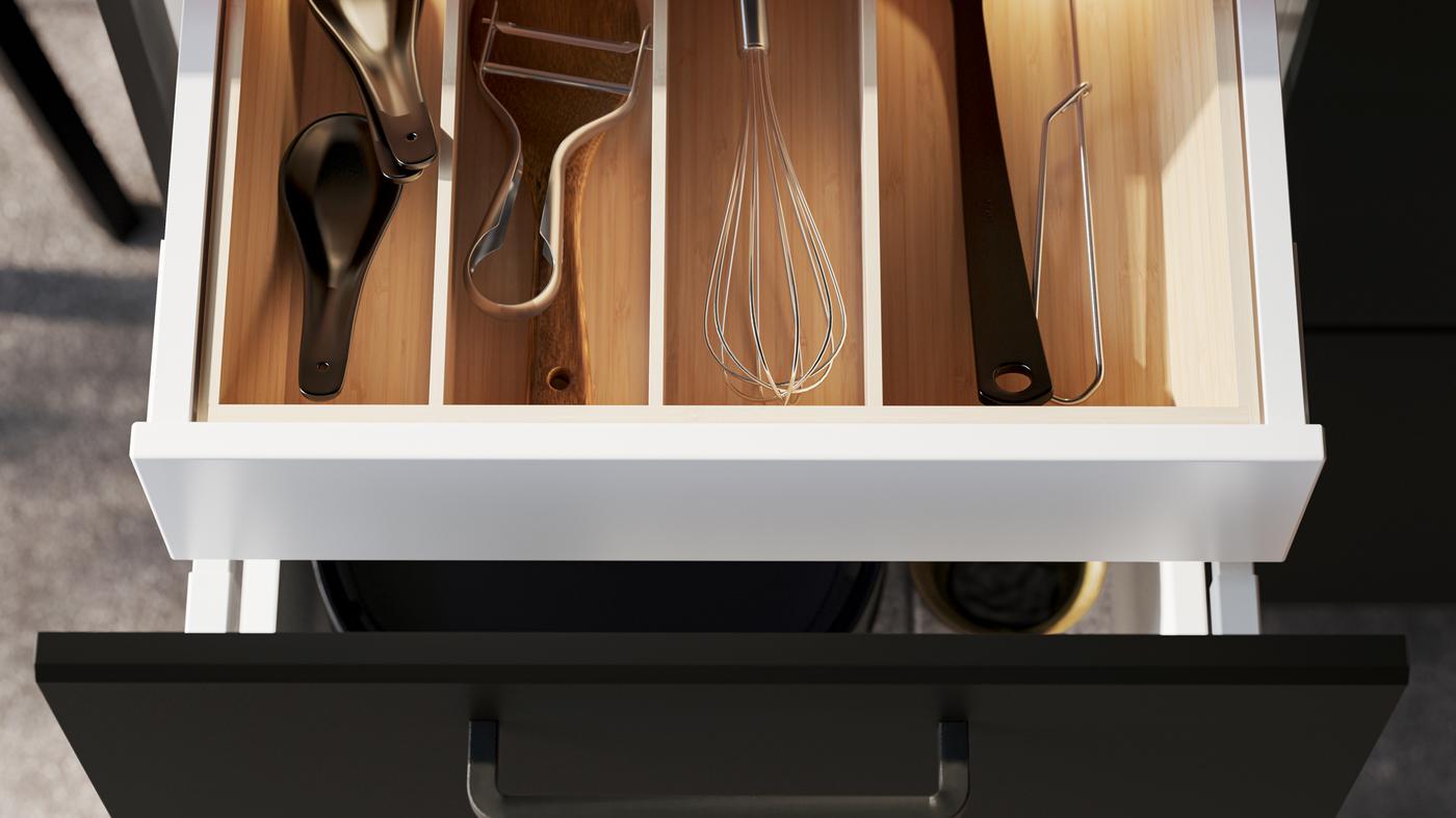 A Guide to Organized Kitchen Drawers IKEA CA
