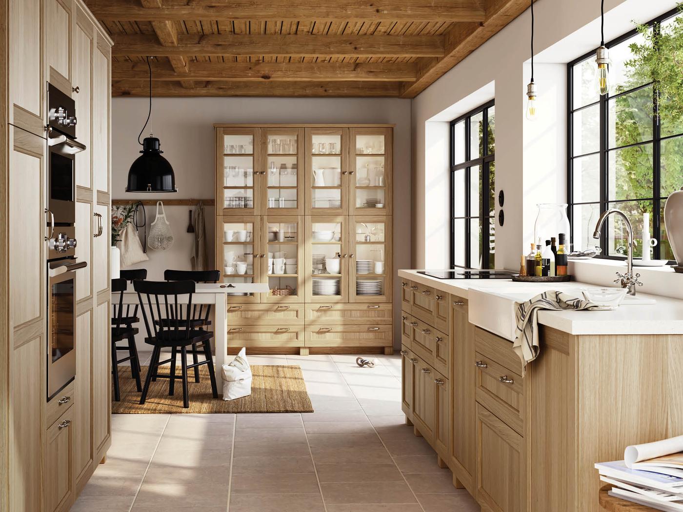 An organised kitchen