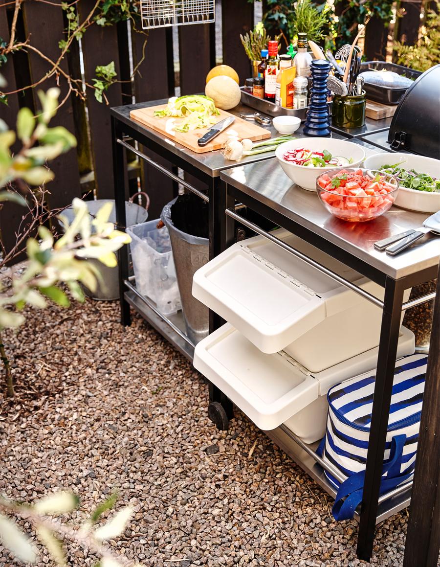 Make an awesome outdoor kitchen - IKEA