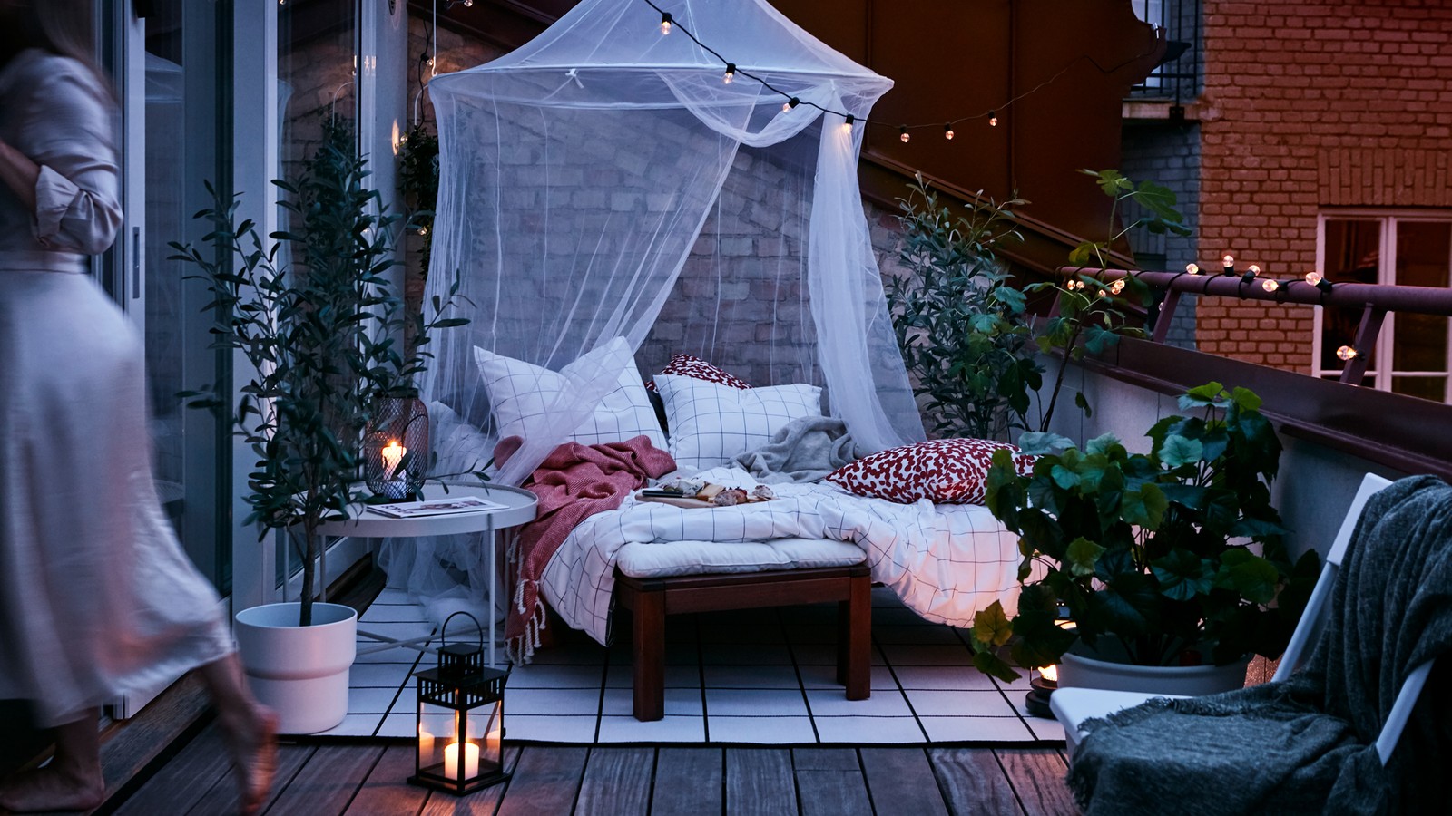 Set A Romantic Mood On The balcony IKEA CA