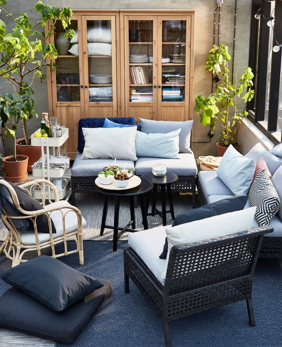 Outdoor living room inspiration Garden ideas IKEA
