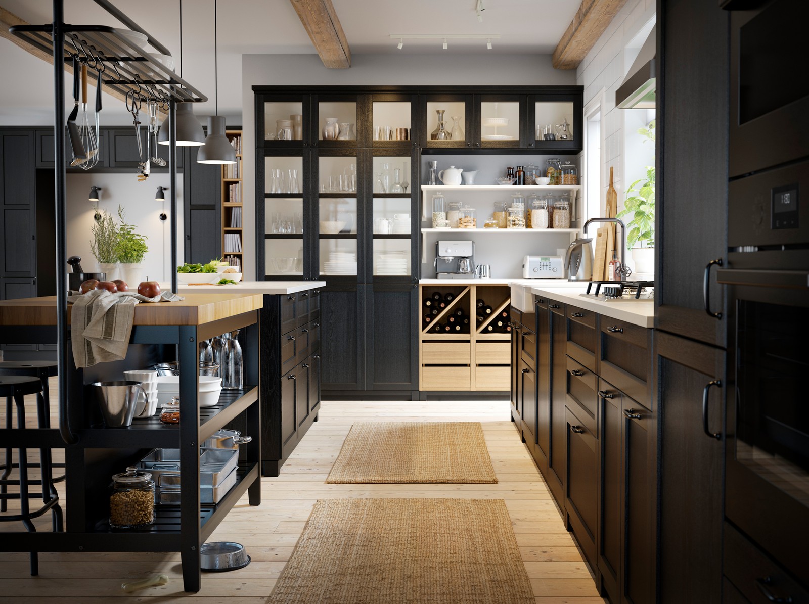 Store more with your kitchen island - IKEA