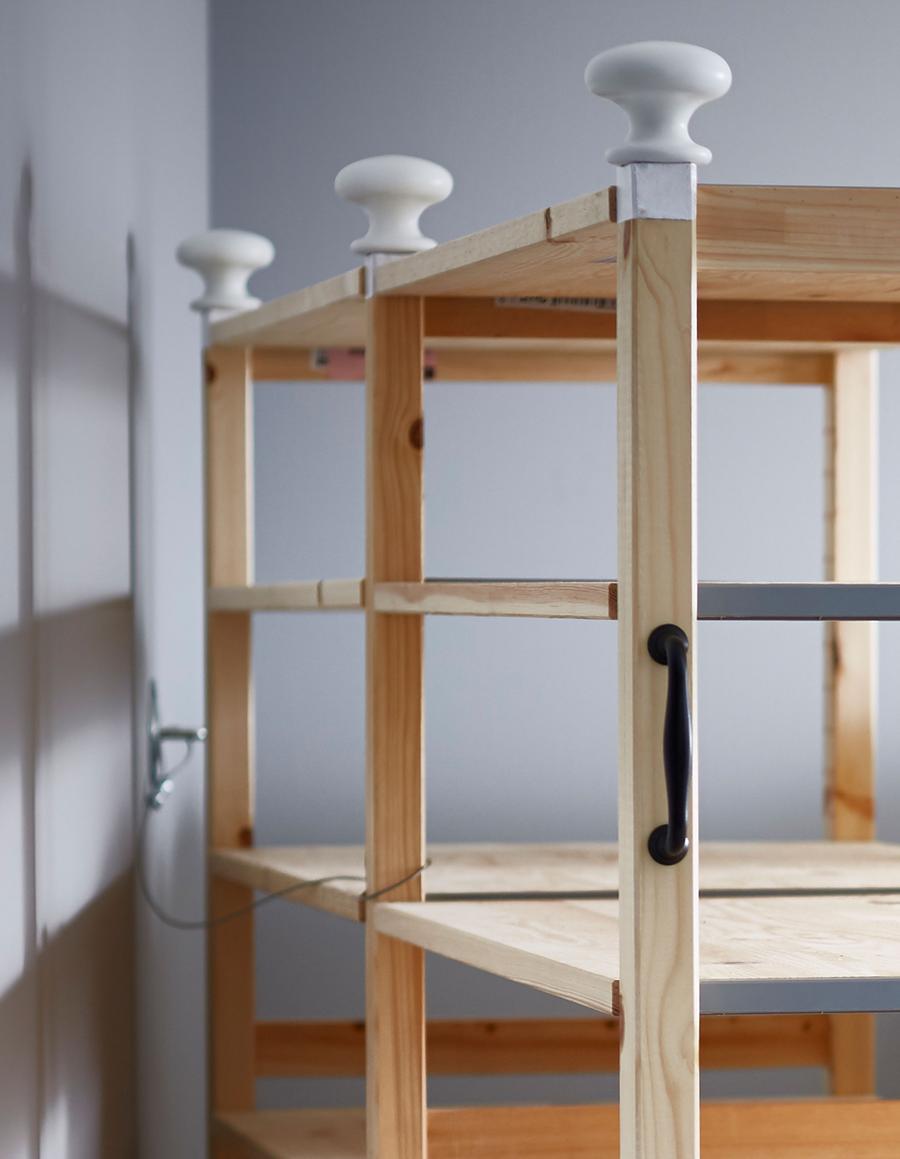 How to hack an IVAR shelf IKEA
