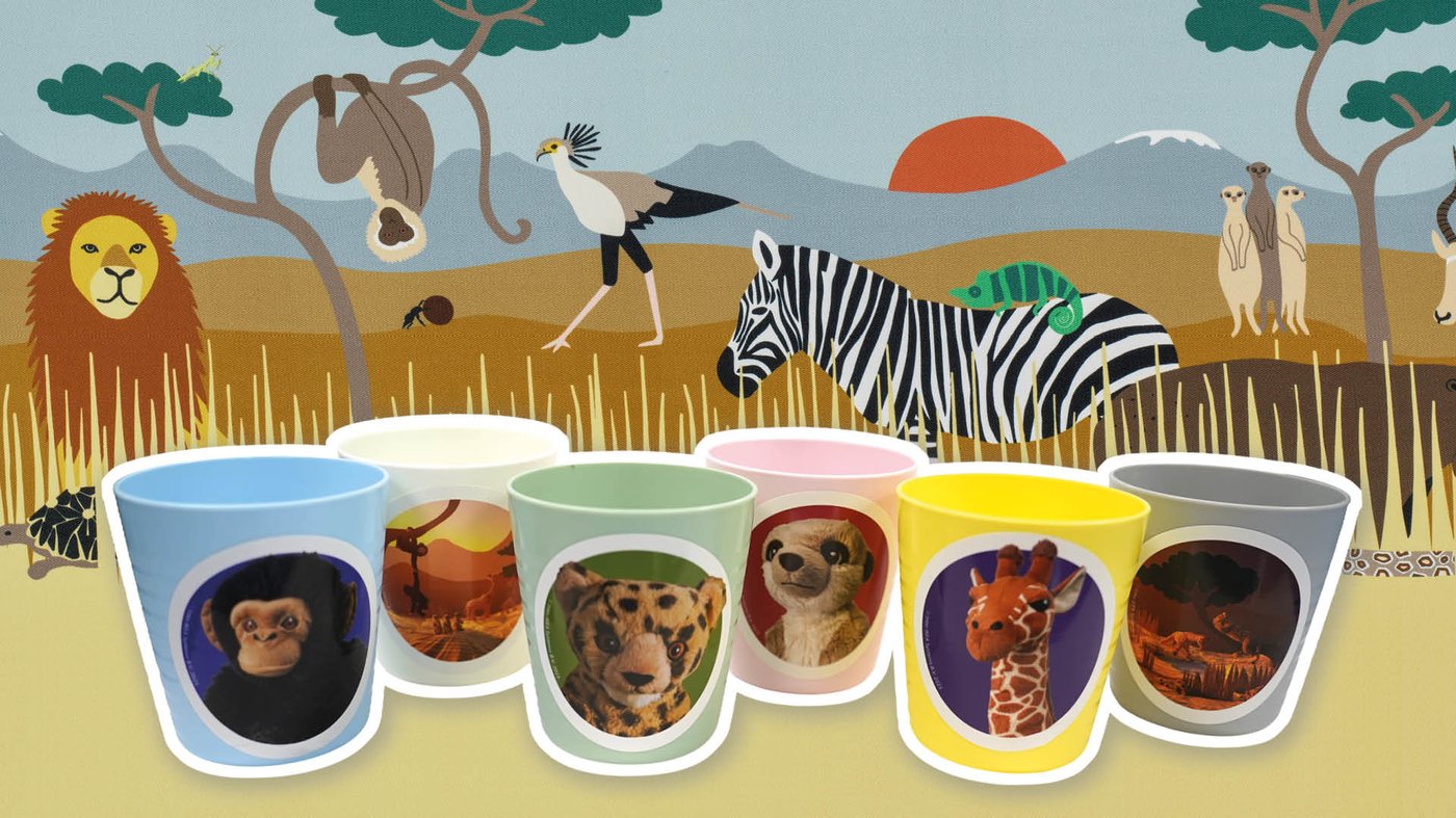 Animal cups