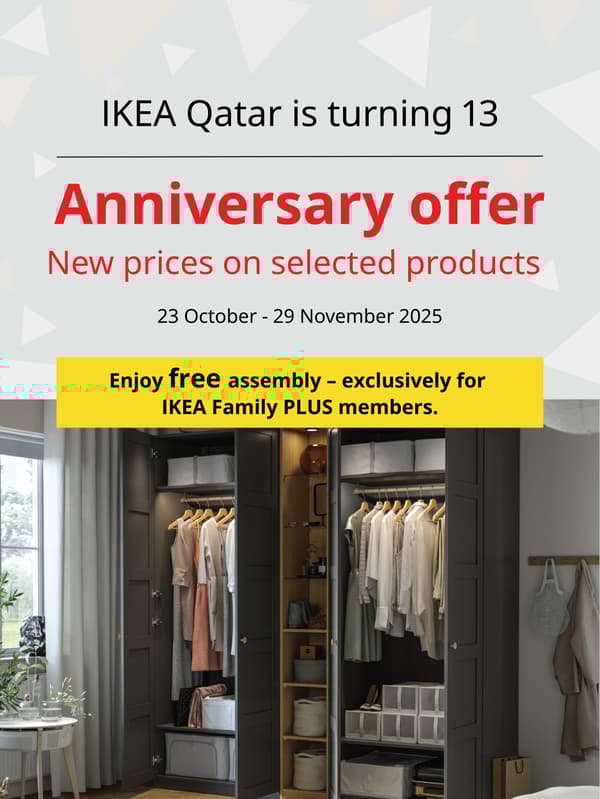Anniversary offer