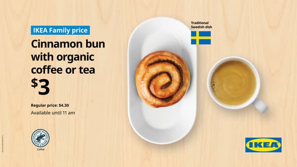 Apple cake with organic coffee or tea $6