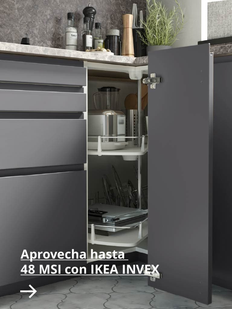 Aprovecha hasta 48 MSI con IKEA Invex para la compra de cocinas IKEA campaña 2026