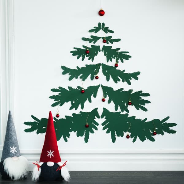 Árbore de Nadal para unha sala de estar pequena