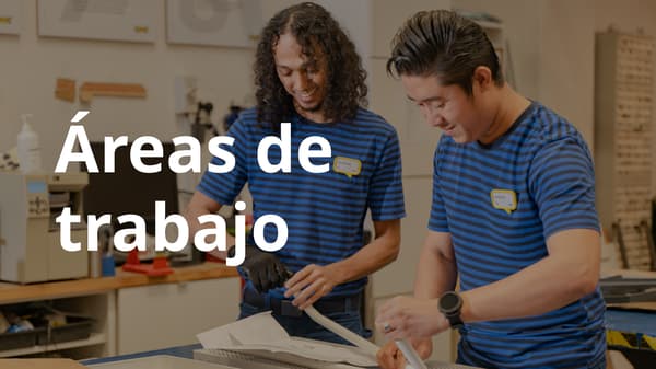 Áreas de trabajo