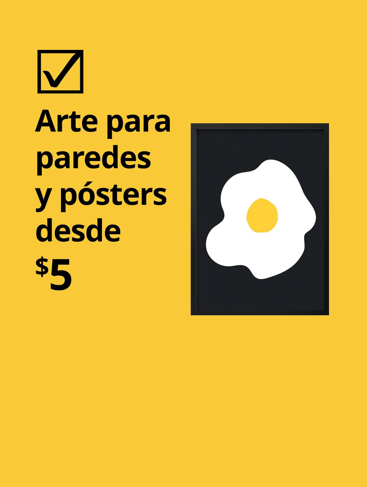 Arete para paredes y posters desde $5