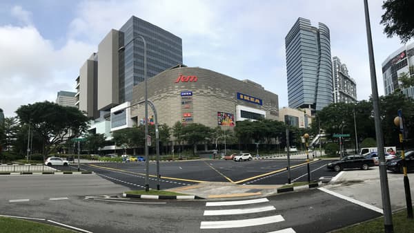 Artist impression of IKEA at Jem. (Signage subject to possible change.)
