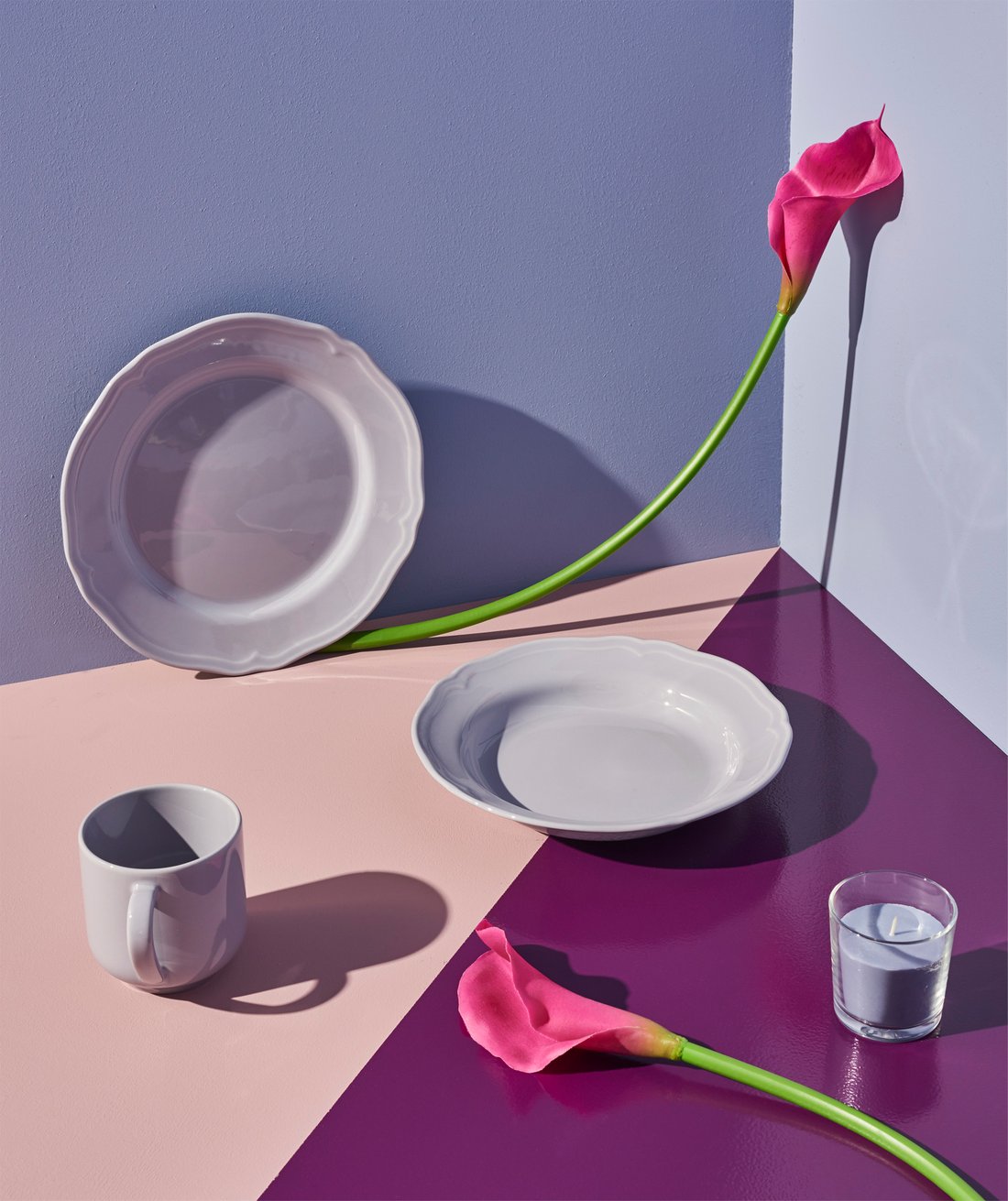 Style with purple IKEA