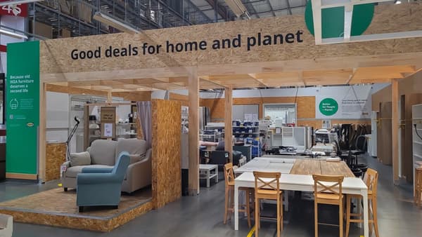 As-Is area in IKEA store 