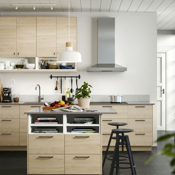 ASKERSUND light ash kitchen