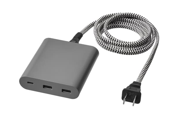 ÅSKSTORM 40W USB charger dark gray