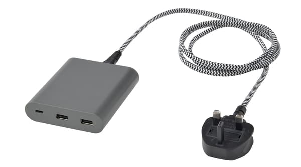 ÅSKSTORM 40W USB charger dark grey