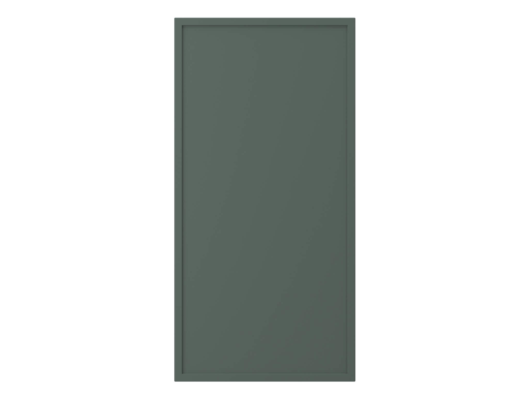 ASPUDDEN dark gray-green cabinet front.